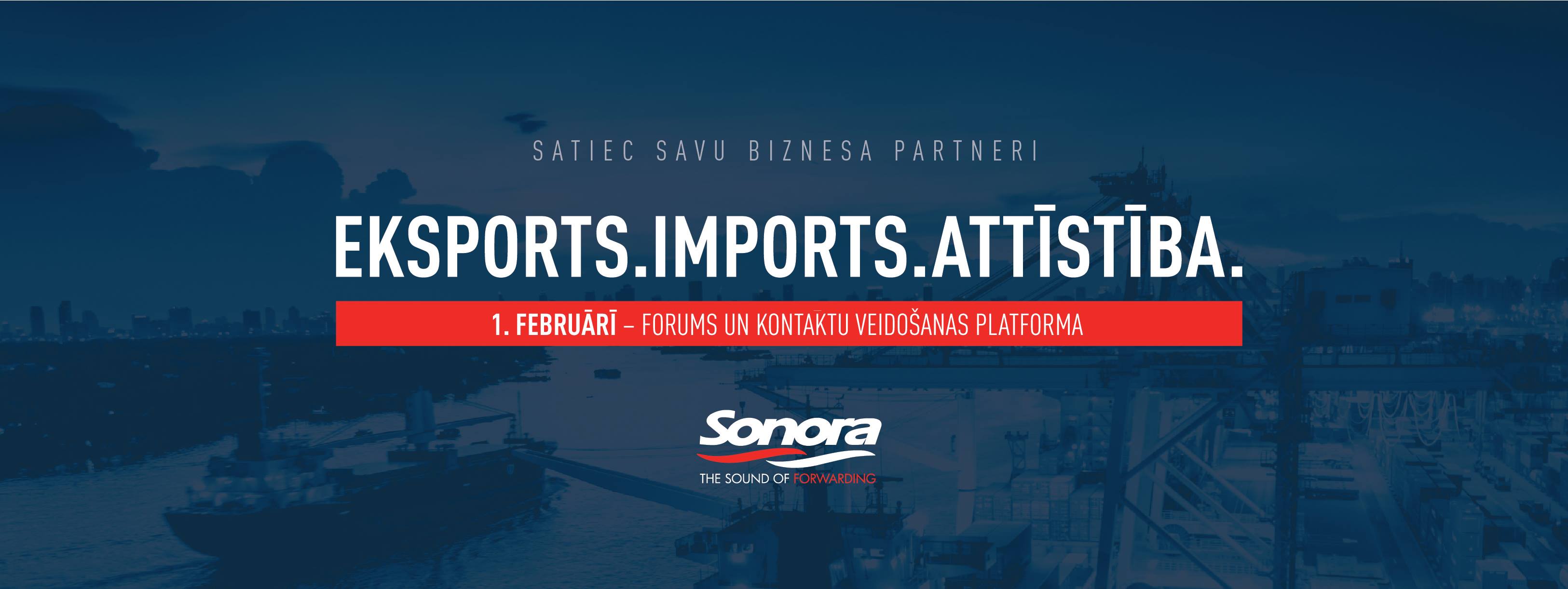 Participez à l’une des plus importantes conférences de Lettonie: « Export. Import. Développement »