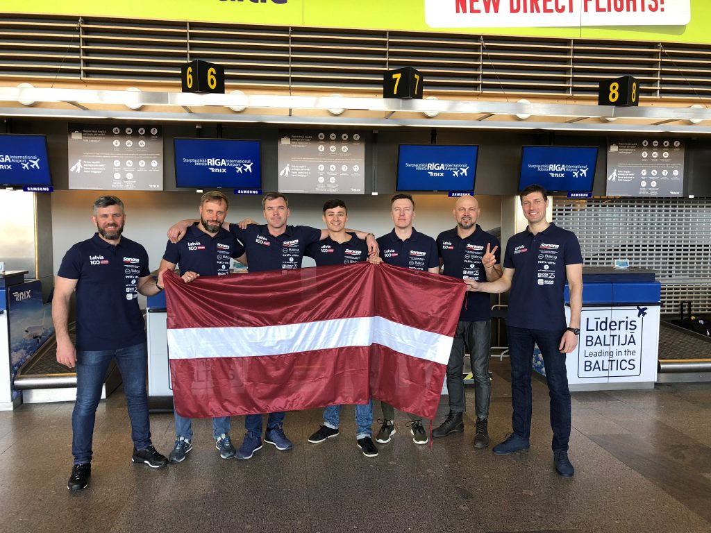 Rally Tashkent Riga2018 team
