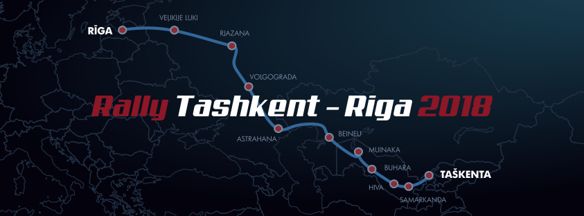 Rally Tashkent Riga 2018